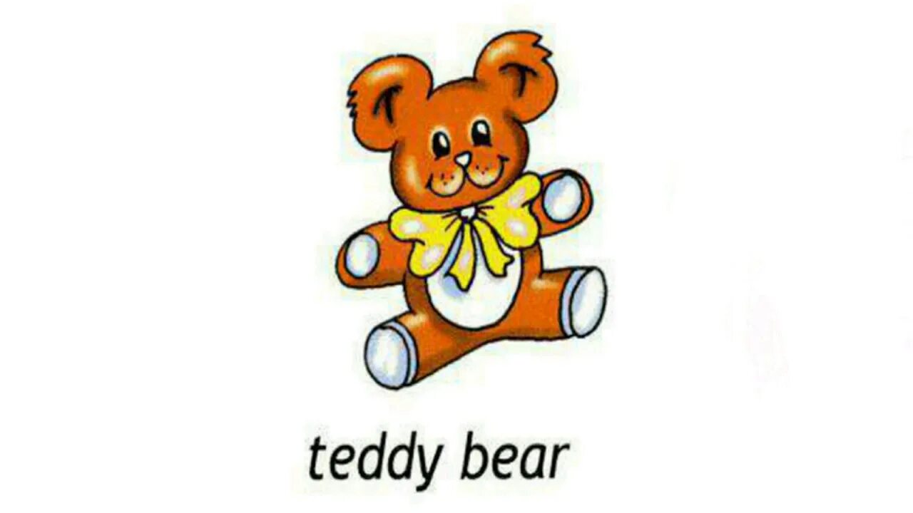 Английский язык teddy bear