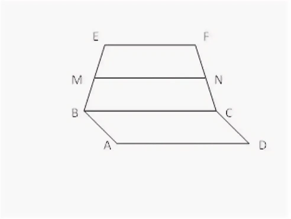 Дано авсд трапеция. Куадрат авсд и трапеци кмнl не лежат в одной плоскости. Квадрат авсд и трапеция кмнл. Квадрат авсд и трапеция кмнл не лежат в одной плоскости. Сторона квадрата abcd равна 1 см отрезок ам.
