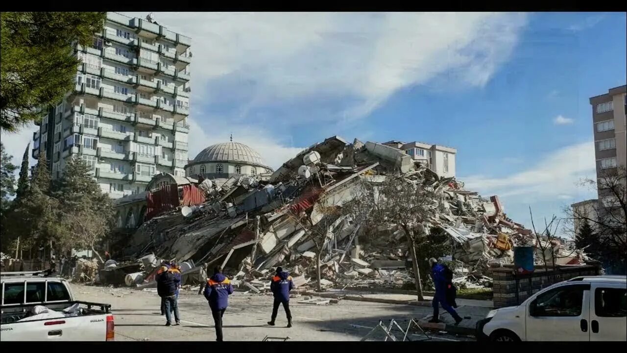 Сильное землетрясение в спарте