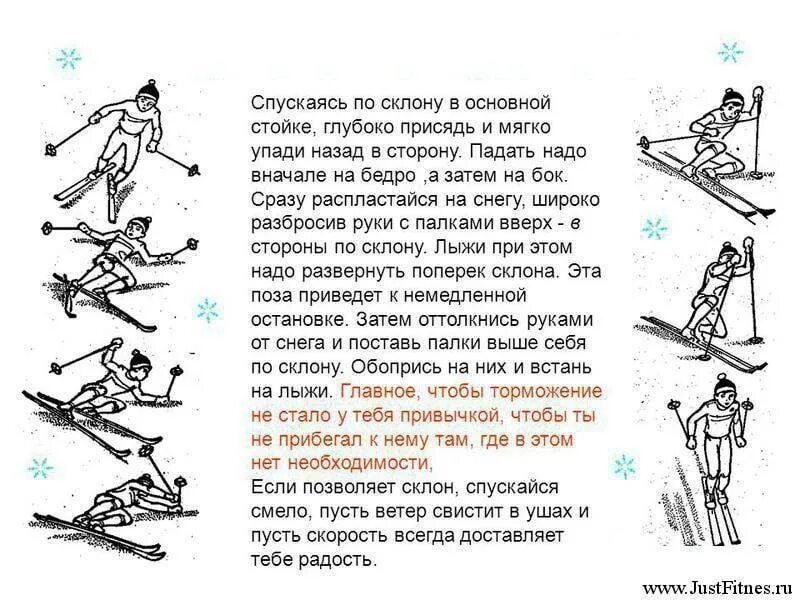 Как научиться на лыжах для начинающих. Как правильно падать на горных лыжах. техника спуска с горы на горных лыжах. как правильно кататься на лыжах для начинающих. как правильно кататься на горных лыжах для начинающих.