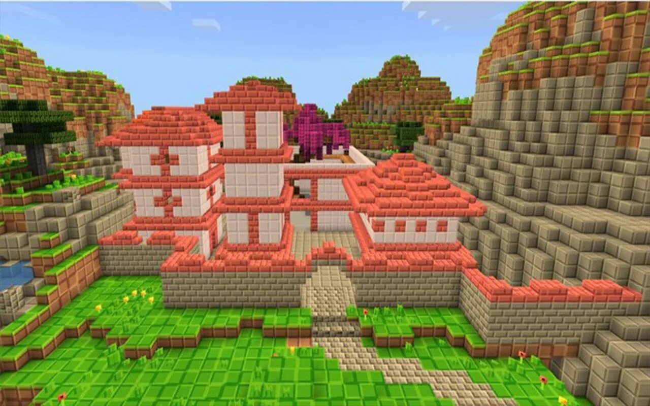 Карта фортнайт майнкрафт. Карта фортнайт в майнкрафт. minecraft pe. фортнайт постройки в майнкрафт.