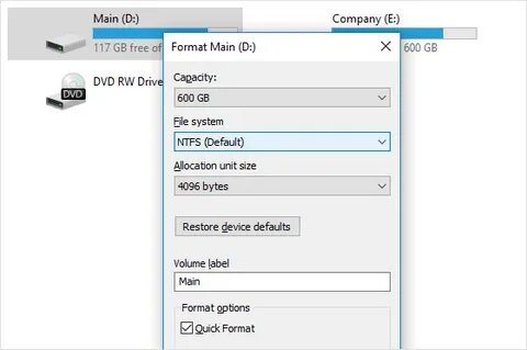 Флешка файловая система ntfs