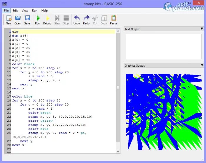 Включи basic. Basic-256. программа для basic 256. рисунок в бейсике с программой. рисование в бейсике.