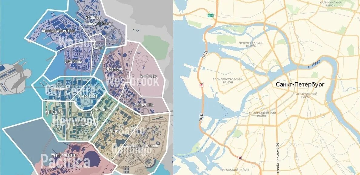 Карта Найт Сити в киберпанк 2077. Карта Найт Сити. Карта города Найт Сити. Где санкт петербург сити