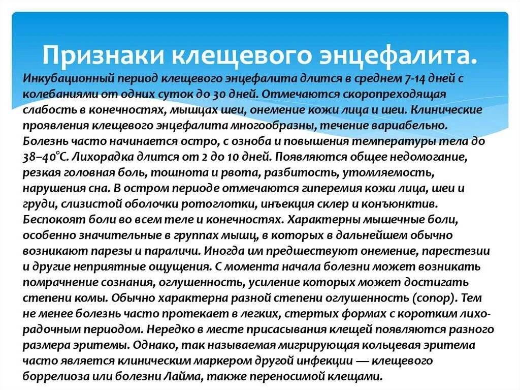 Признаки энцефалита после укуса у человека. Основные клинические симптомы клещевого энцефалита. Клещевой энцефалит инкубационный период. Клещевойэнцехалид симптомы. Коревой энцефалит симптомы.