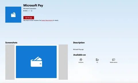 Microsoft wallet