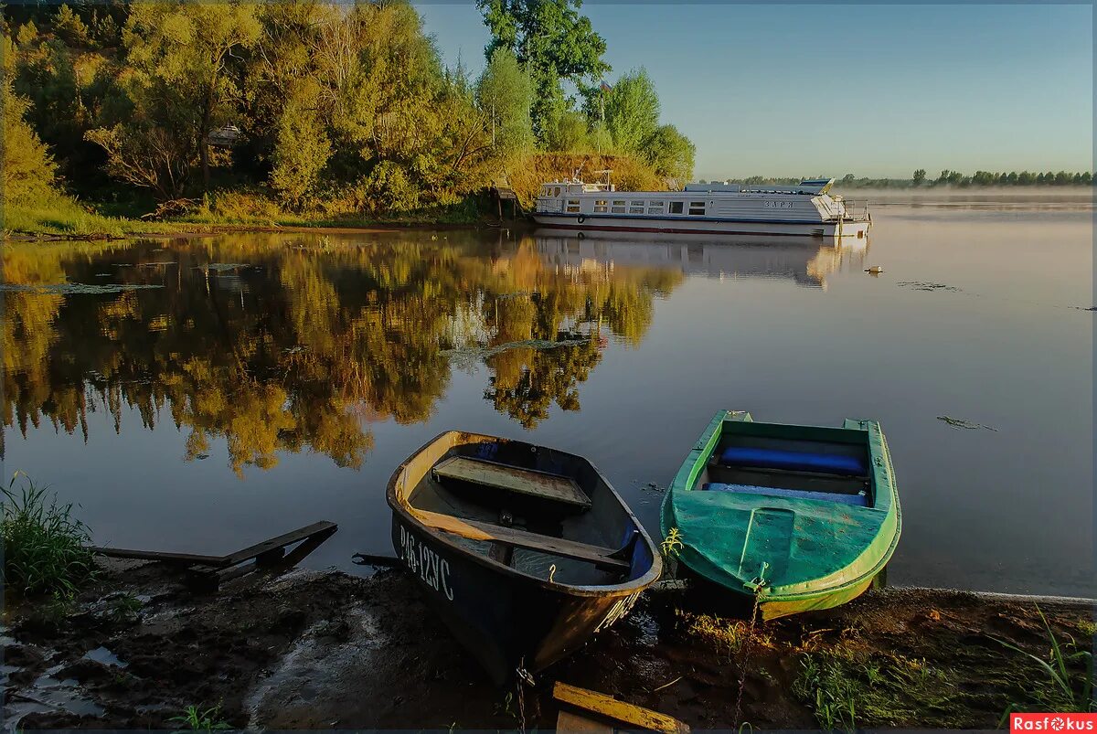 Кама с утра. Река фото 6822175.