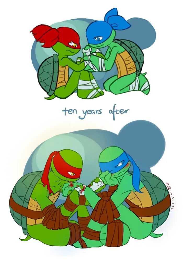 Raph and leo jirushi 2