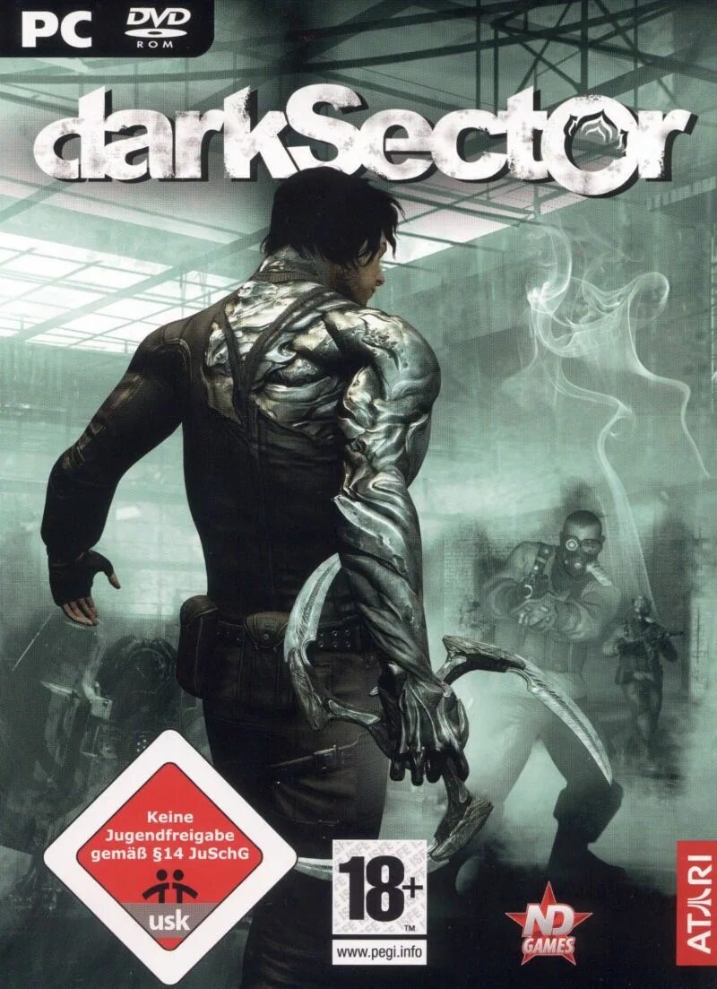 Dark sector (2009). Dark sector Постер. Игра Dark sector (Xbox 360).