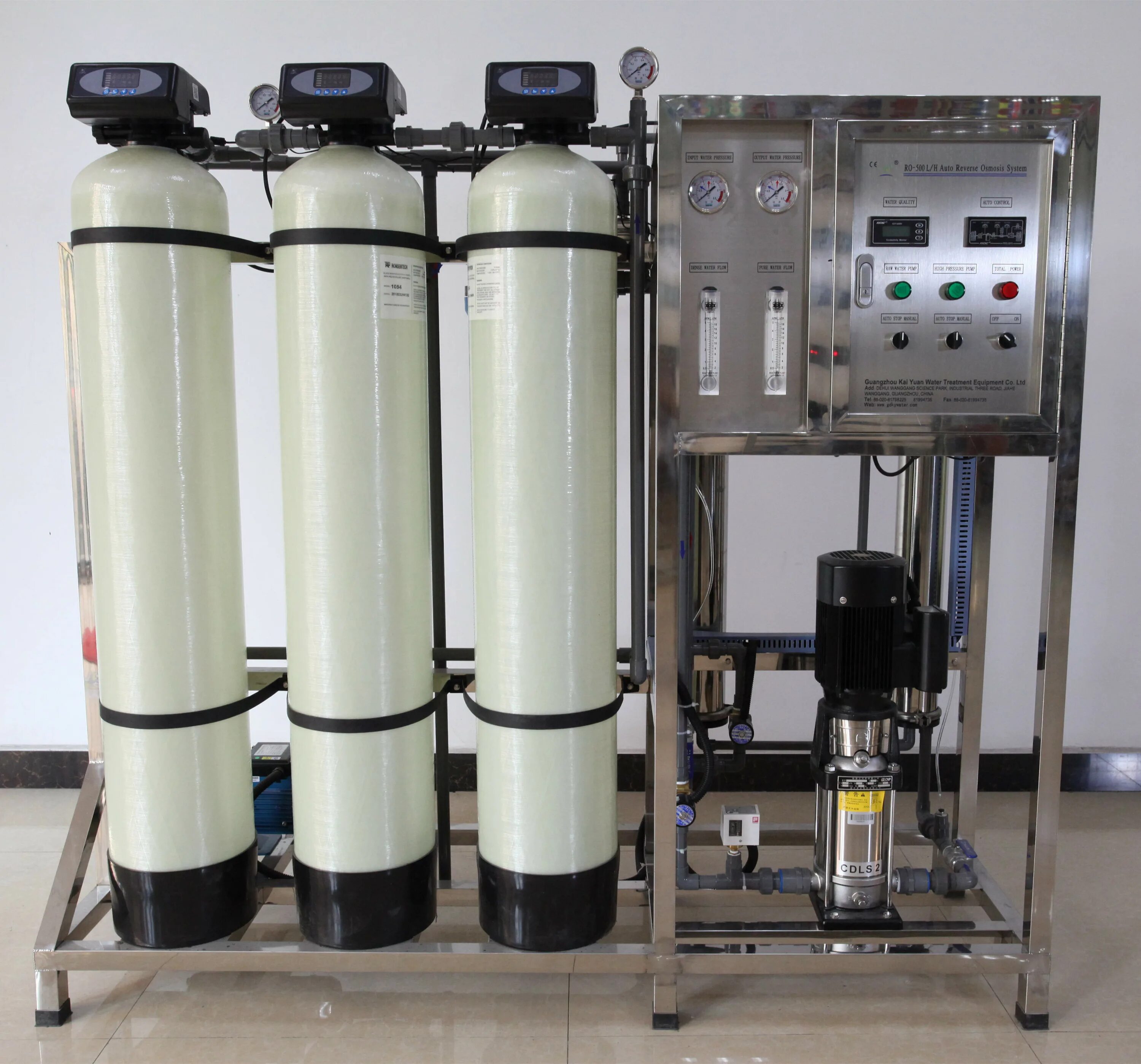 Обратный осмос 500 литров в час. 500l/h Reverse Osmosis Equipment Filter. Ro-500 Water Filter. Оборудование для водоподготовки.