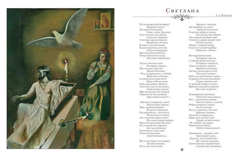 Баллада жуковского светлана отрывок. Людмила василий жуковский книга. Баллада лесной царь жуковский. Василий андреевич жуковский людмила. Жуковский светлана иллюстрации к балладе.