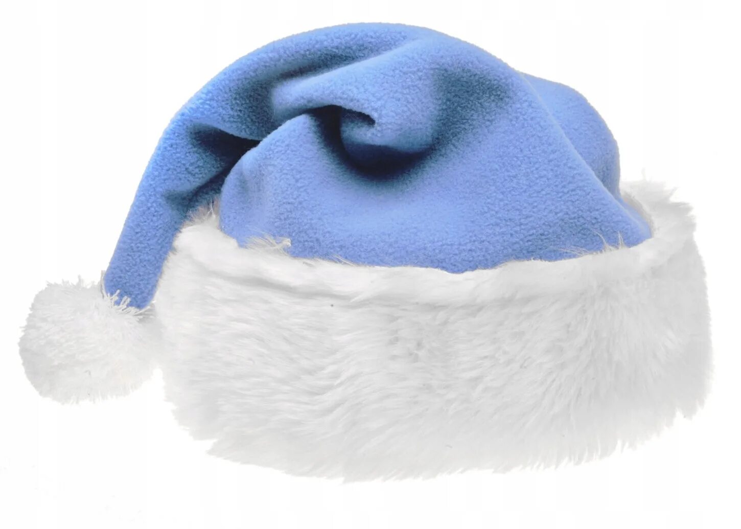 Голубой колпачок. Шапка «Амели» 022 Light Blue. Синяя шапка. Шапка Деда Мороза синяя. Новогодний колпак голубой.