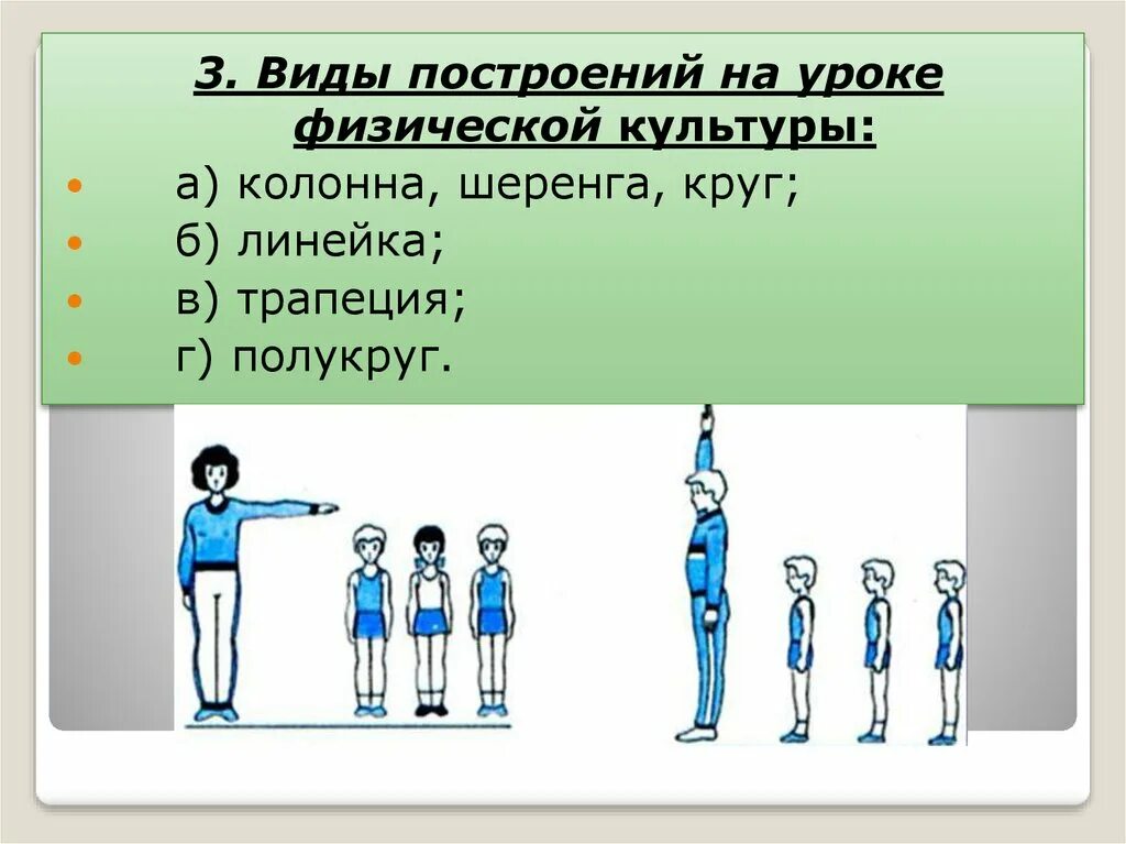 Виды построения. Виды построений на уроке физической культуры. урок физической культуры построение. урок физической культуры построение в шеренгу. виды построения на уроке физкультуры.