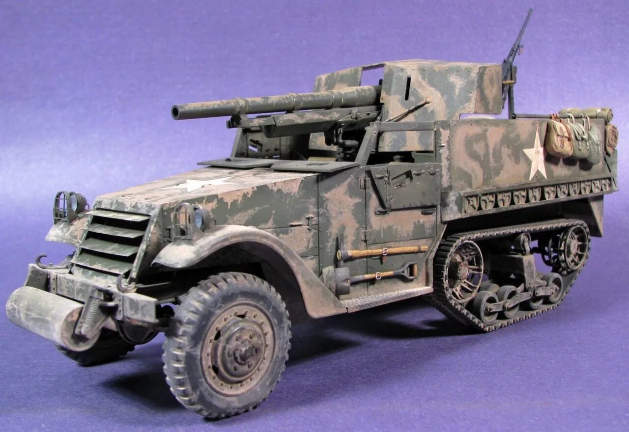 M3 75 mm Gun Motor Carriage. M3 GMC. M3 75mm GMC. M3 Halftrack 75mm Krupp.