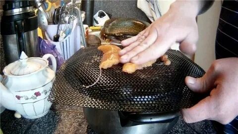 Икру через сито