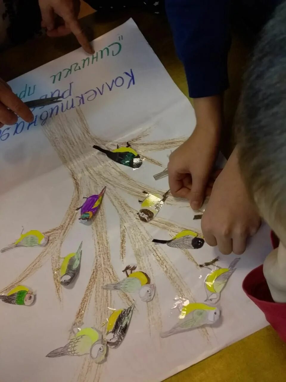 Выставка рисунков зимующие птицы. Синичкин день в детском саду. Как оформить школьную доску синичкин день. Выставка синичкин день. Синичкин день в детском саду.