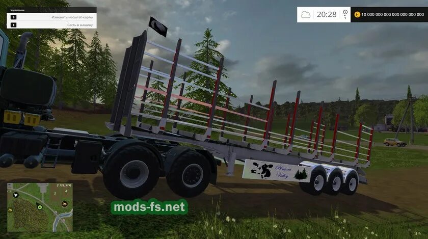 Фермер 2015 моды прицепы. Мод прицеп с автозагрузкой для farming simulator 2015.