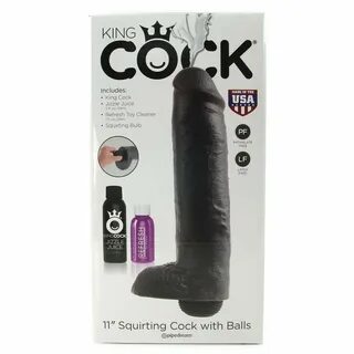 Sex Toys 1hr Delivery King Cock 11 Inch Squirting Cock.