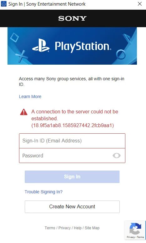 Не получается войти в playstation. Войдите в учетную запись ps. ошибка при входе в аккаунт. playstation войти в учетную запись. как войти на аккаунт ps.
