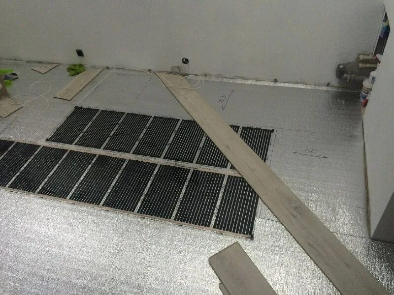 Devimat 150t. Электро теплый пол под плитку. Теплый пол (нагревательный мат) 150вт. Инфракрасный пленочный пол под ламинат. М.