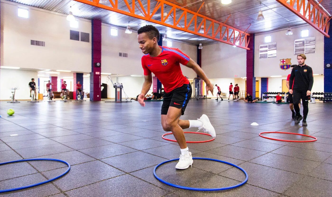 Sports facilities. Манеж Академии Барселоны. Академия Барс весь спорт. Performance Center Baku. Sports facilities at school