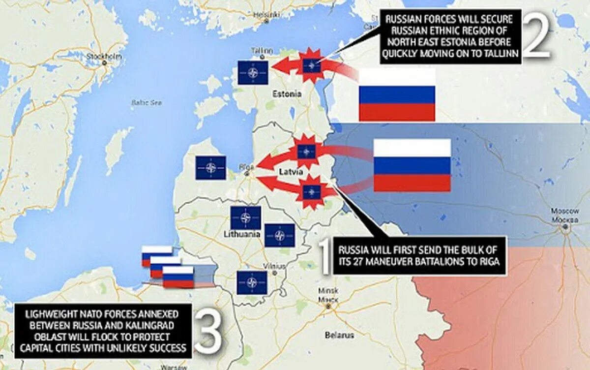 Схема нападения НАТО на Россию. План нападения НАТО на Россию. Карта вторжения в Россию НАТО. Планирование НАТО нападет на Россию.