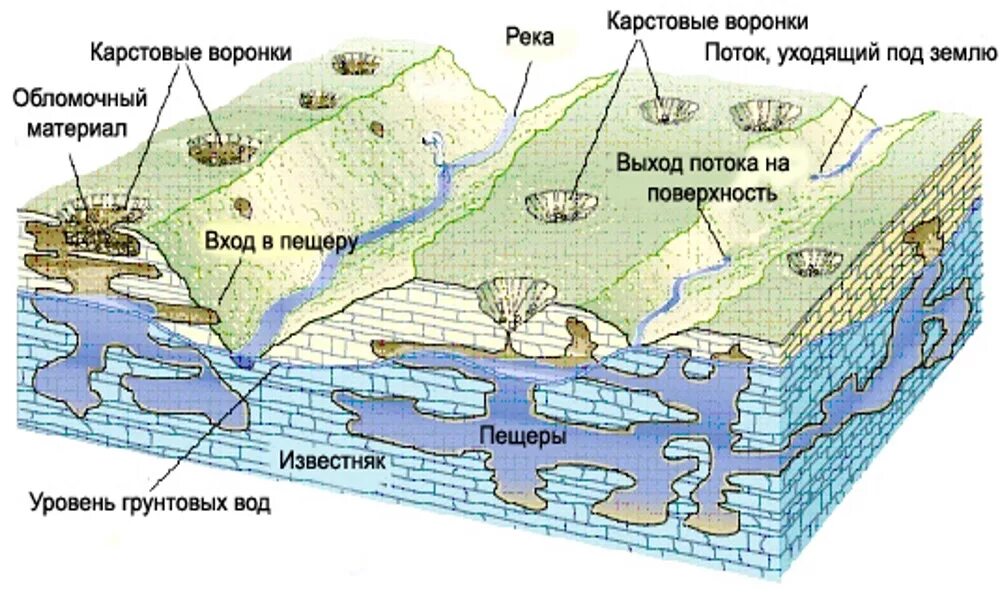 Назовите причины формирования карстовых форм рельефа. Формы рельефа подземного карста. Формы поверхностного и подземного карста. Карст и карстовые формы рельефа. Назовите причины формирования карстовых форм рельефа.