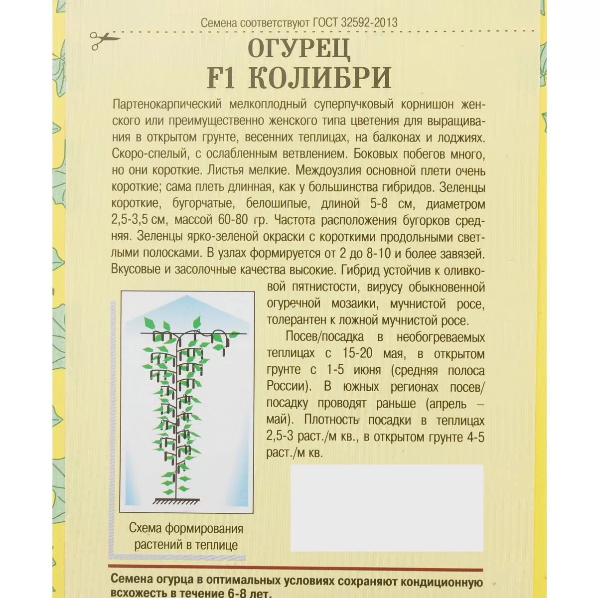 Огурцы колибри описание сорта отзывы