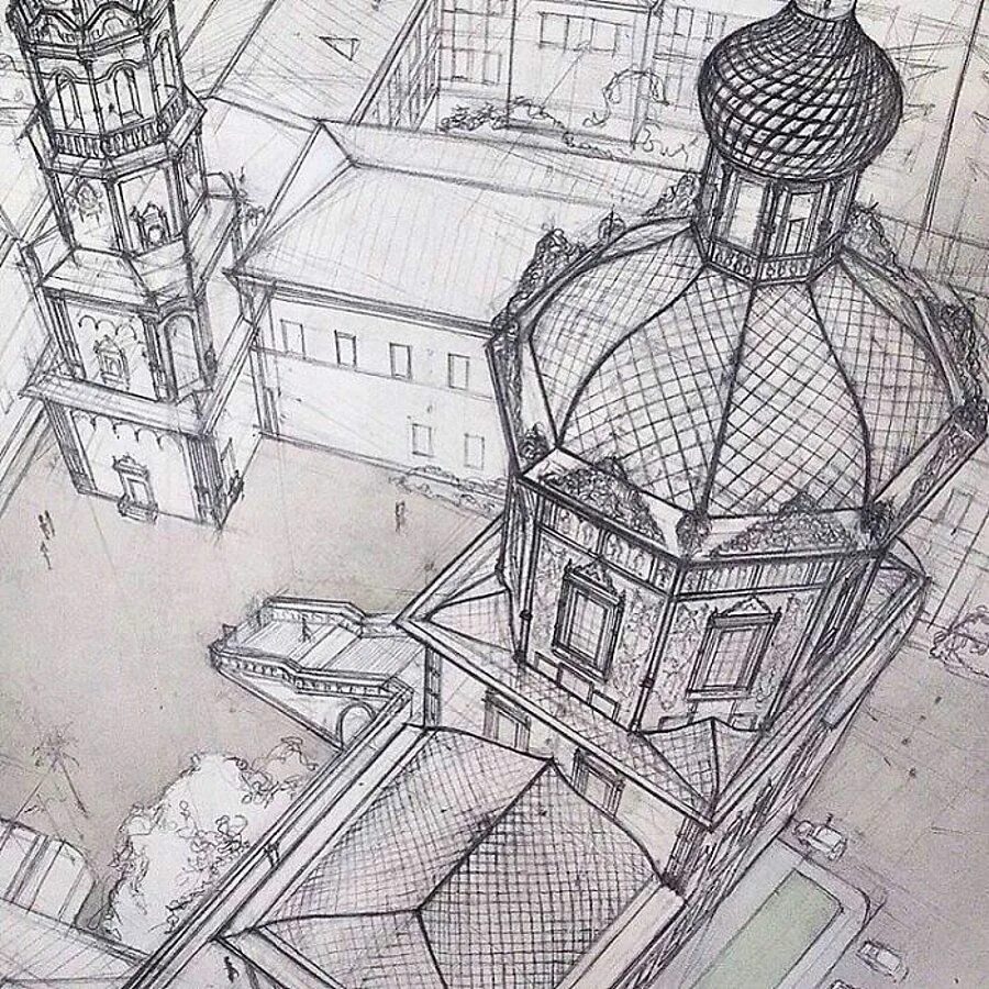 Эскиз архитектурного здания. Архитектура карандашом. архитектурные наброски. набросок архитектурного сооружения. архитектурные эскизы.