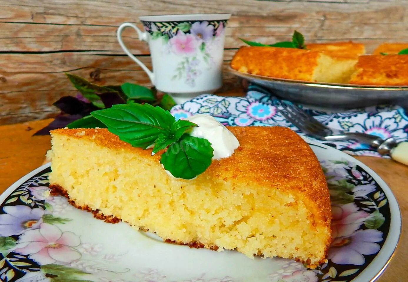 Манник на манке без муки рецепт
