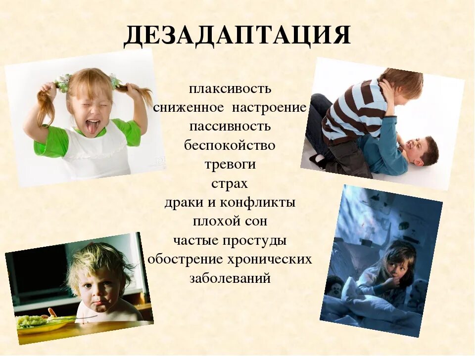 Состояние социально психологической дезадаптации