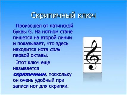 История музыкальных нот