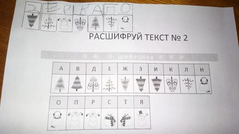 Внимательно изучи шифровку петерсон