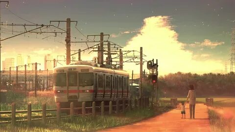 Far away train