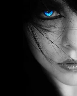 Her eyes were red
