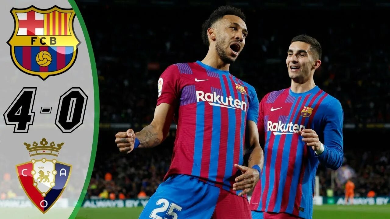 Osasuna vs barcelona live. Real madrid vs barcelona 2025. celebration debut barcelona 2025.