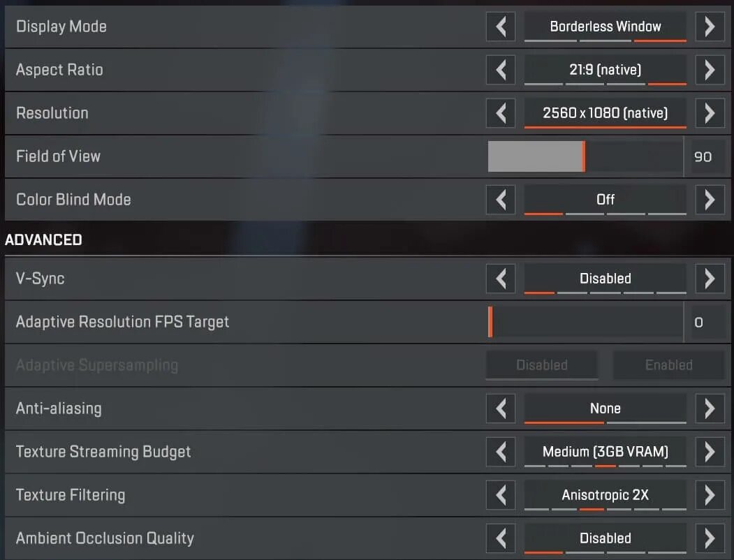 Как включить фпс. VIDEOCONFIG Apex Legends. ФПС конфиг Апекс. Настройки Арех на ФПС. Apex Legends Pro settings.