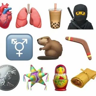 Какие новые эмодзи в ios 17 4