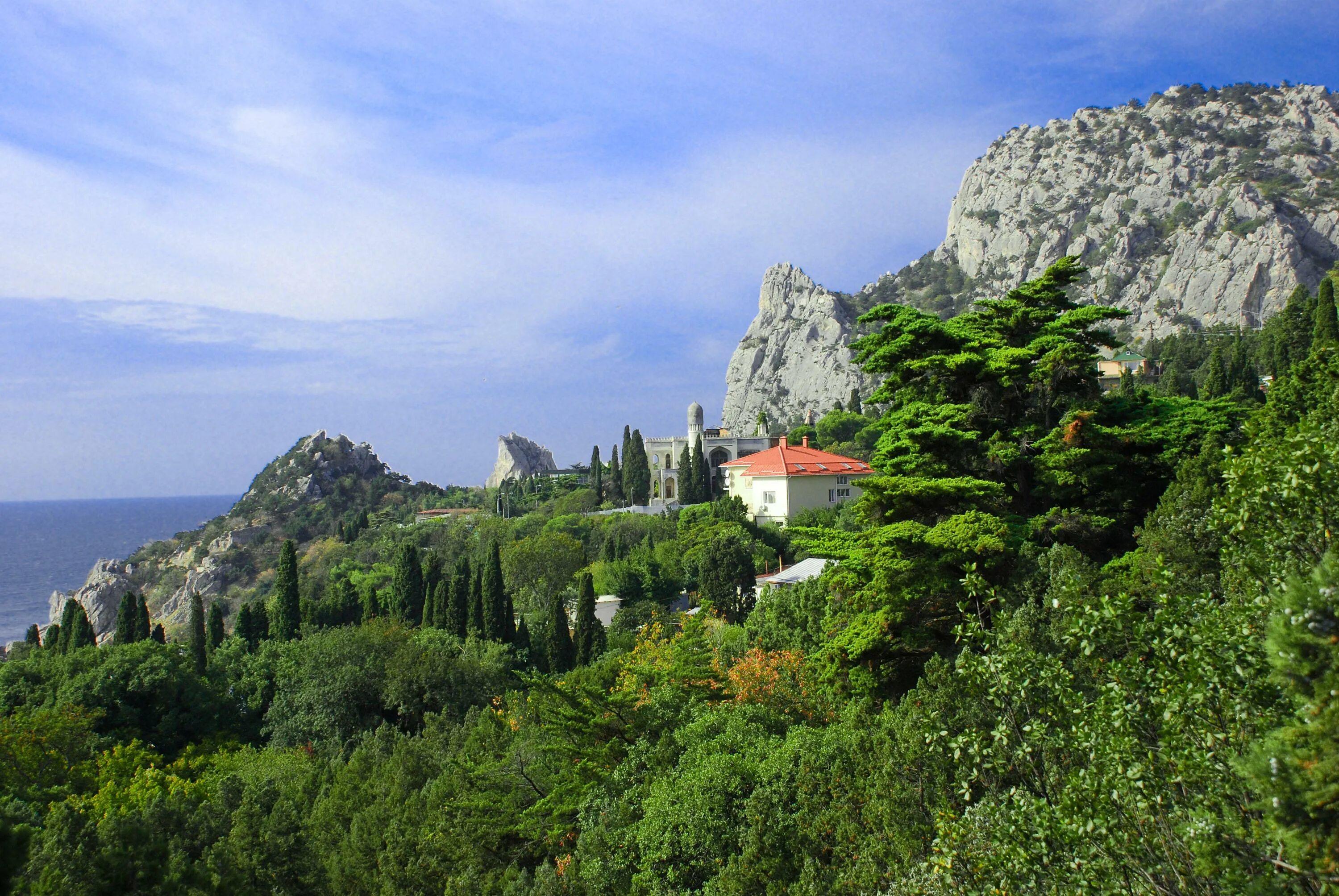 Юбк крым дом. Симеиз Южный берег Крыма. Симеиз природа горы. Форос Симеиз. Гора в Симеизе в Крыму.