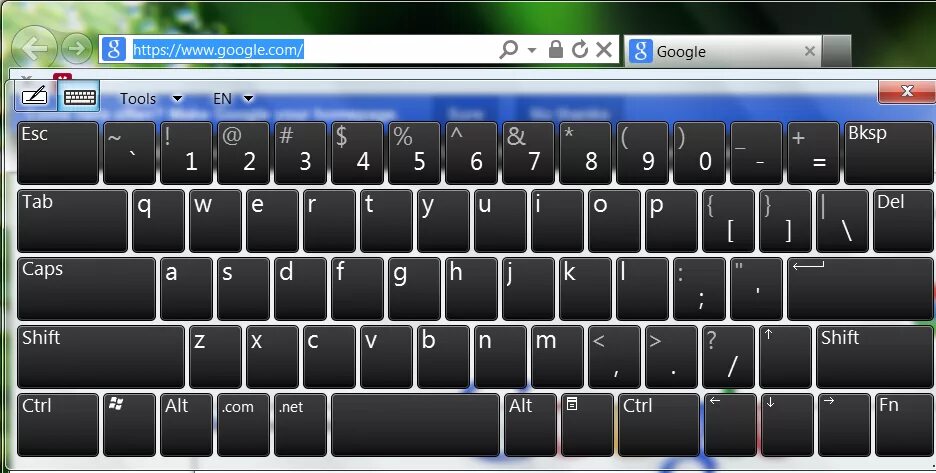 Клавиатура виндовс 7. Клавиатура ноутбука виндовс 10. Виртуальная клавиатура для ноутбука. Ekrannaya klavyatura.