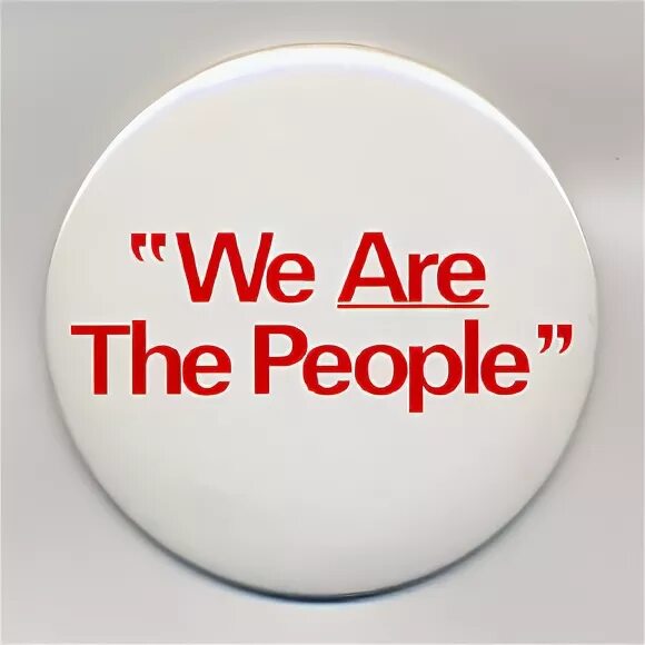 We are the people text