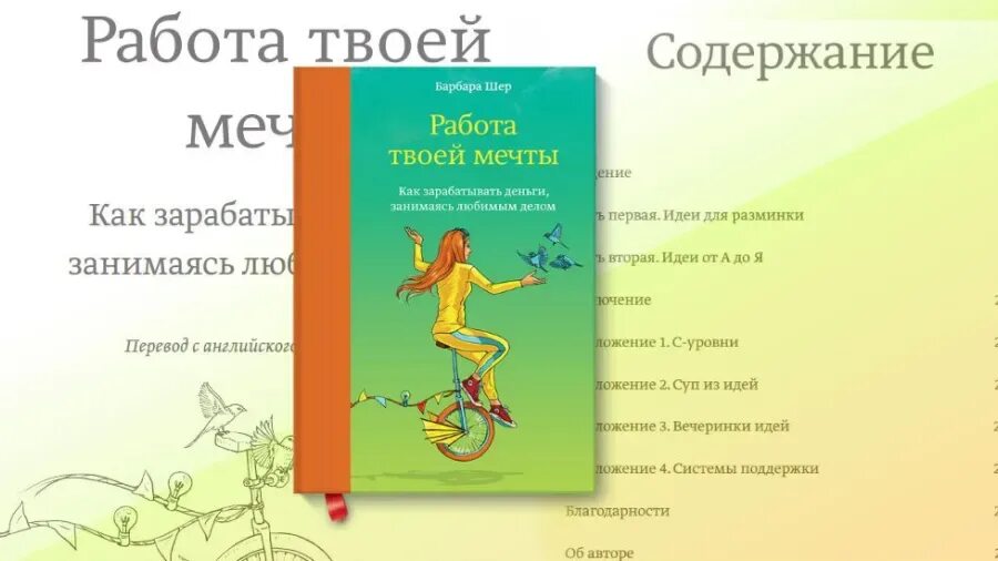 Работа мечты пример. Работа твоей мечты барбара шер. книга работа мечты. книга работа твоей мечты. работа твоей мечты. как зарабатывать деньги, занимаясь любимым делом.