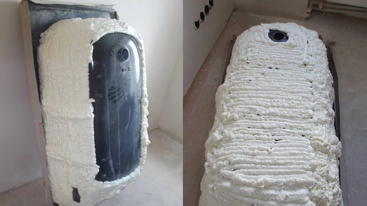 Теплоизоляция ванны акриловой. Теплоизоляция ванны стальной. Изоляция стальной ванны. Ванна с термоизоляцией. Как утеплить ванну.