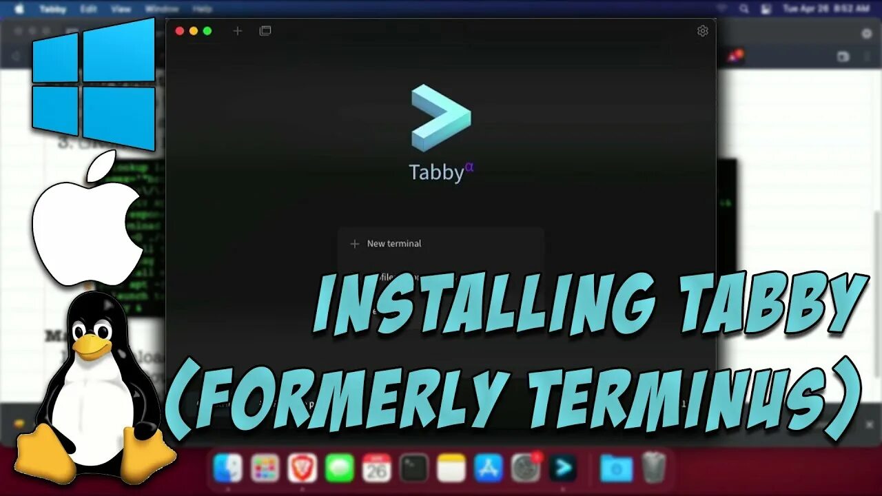 Tabby terminal. Tabby terminal