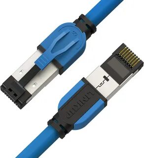 LINKUP - 40Gbps Trust Certified Cat8 Shi Ethernet Patch Cable Double. 