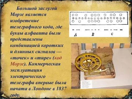 Телеграф изобрел