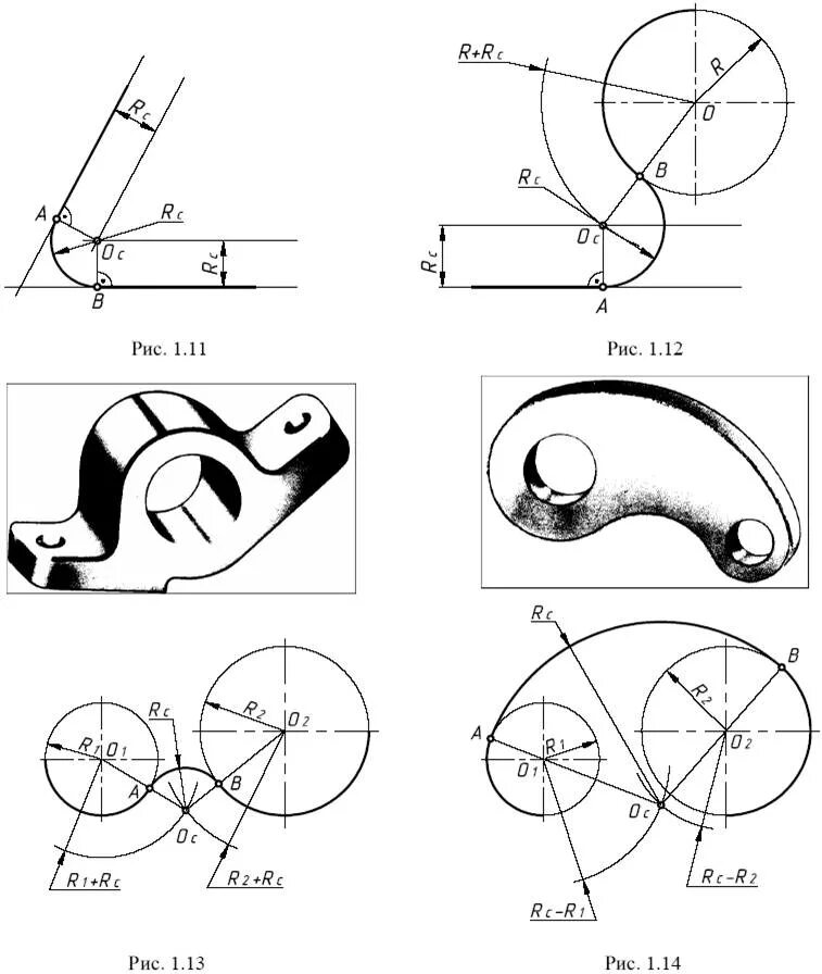 Алгоритм построения сопряжения окружности и прямой. Начертательная геометрия сопряжение окружностей. Сопряжение линий инженерная графика. Алгоритм построения сопряжения окружности и прямой. Сопряжение окружностей.