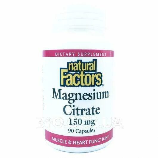 Natural factors magnesium. Natural factors magnesium citrate 150 мг. магнезиум цитрат natural factors. magnesium citrate natural factors 150mg. natural factors magnesium citrate 150mg 90капс.