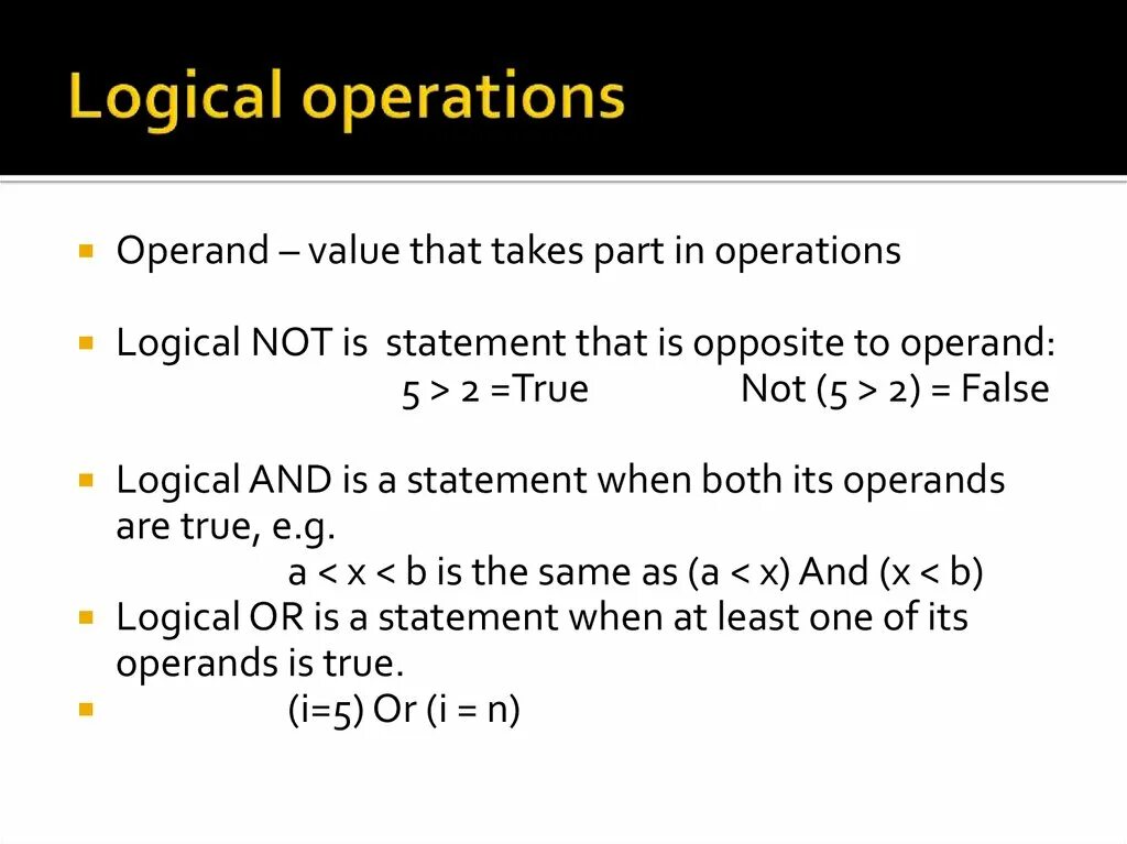 Boolean 0. Logical operators. logic operations. boolean operations. java logical operators.