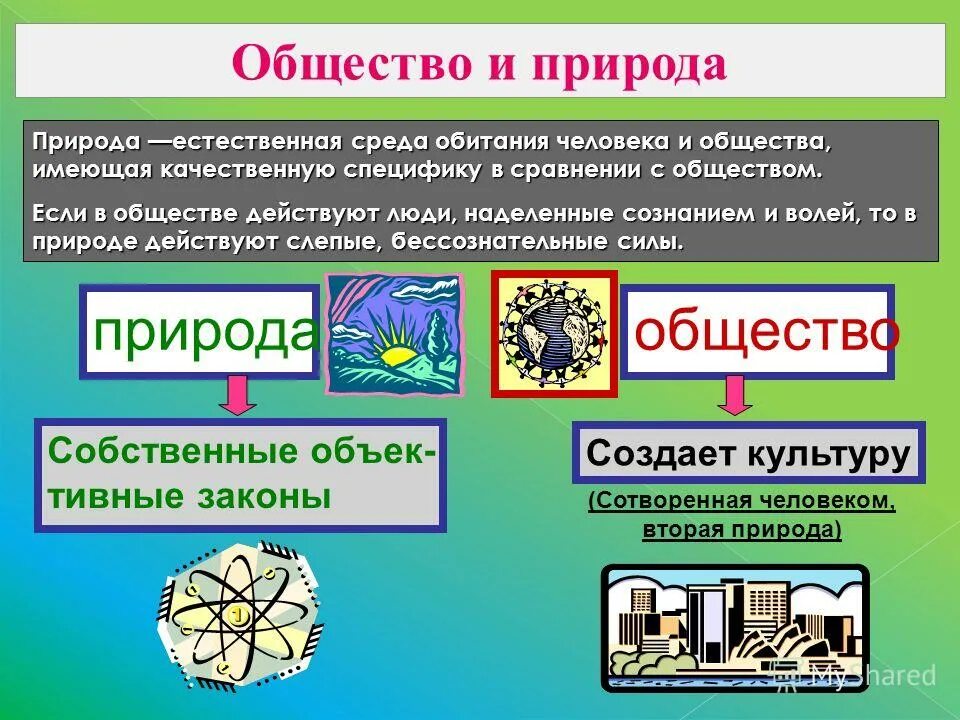 Природа естественная среда обитания человека